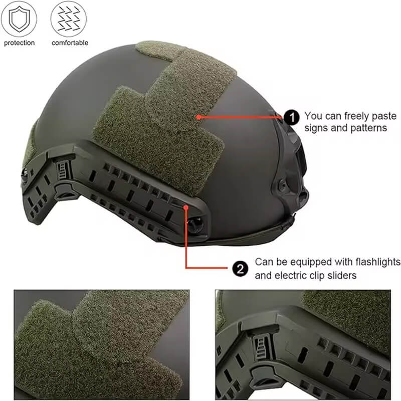 pe kevlar helmet military (1)