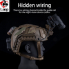 Multifunctional Tactical Accessories Ultra high cut Tactical Helmet Rail