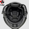 Night Vision Mandible Goggles Ballistic Helmet With Face Shield