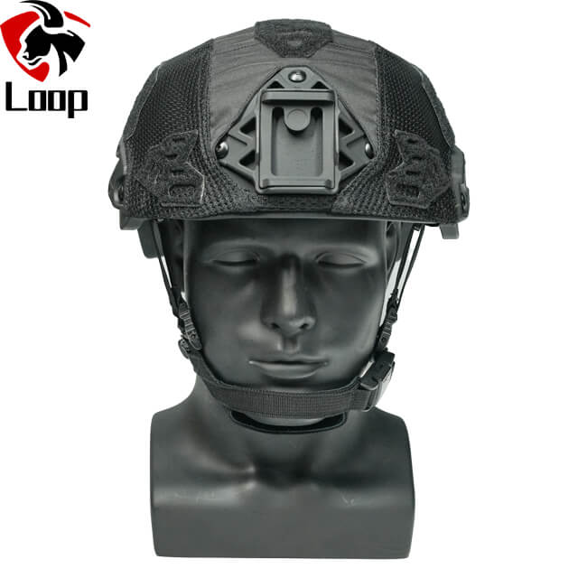 All Round Capable Protection Extensible Tactical Army Task Black Ballistic Helmet