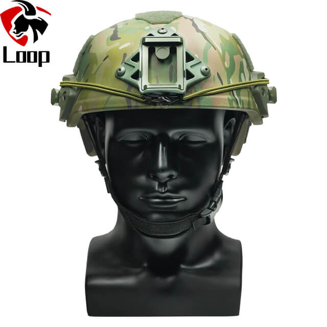 High Intensity Night Vision Compatibility Modularization Combat Ballistic Helmet