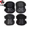 Wear Resistant Sturdy Protect High Quality Tactical Knee Pads Set of Four Pieces