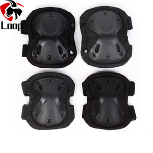 Wear Resistant Sturdy Protect High Quality Tactical Knee Pads Set of Four Pieces