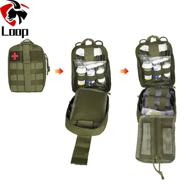 Large Capacity Tactical Medical Kit EDC Travel Bag Outdoor Hiking Bag
