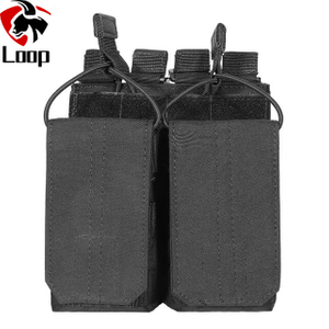 Tactical War Game Outdoor Rifle Double Magazine Bag