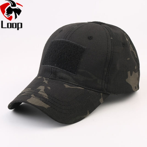 Military Enthusiast Tactical Camouflage Baseball Cap Velcro Breathable Sunshade Peaked Cap