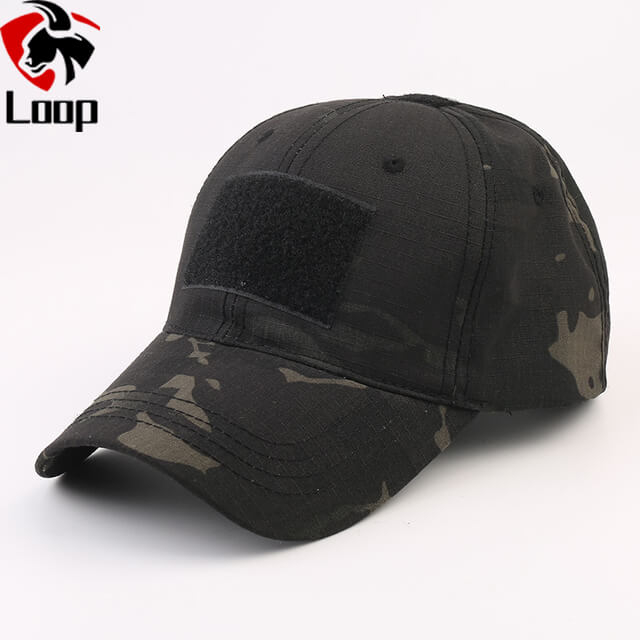 Military Enthusiast Tactical Camouflage Baseball Cap Velcro Breathable Sunshade Peaked Cap