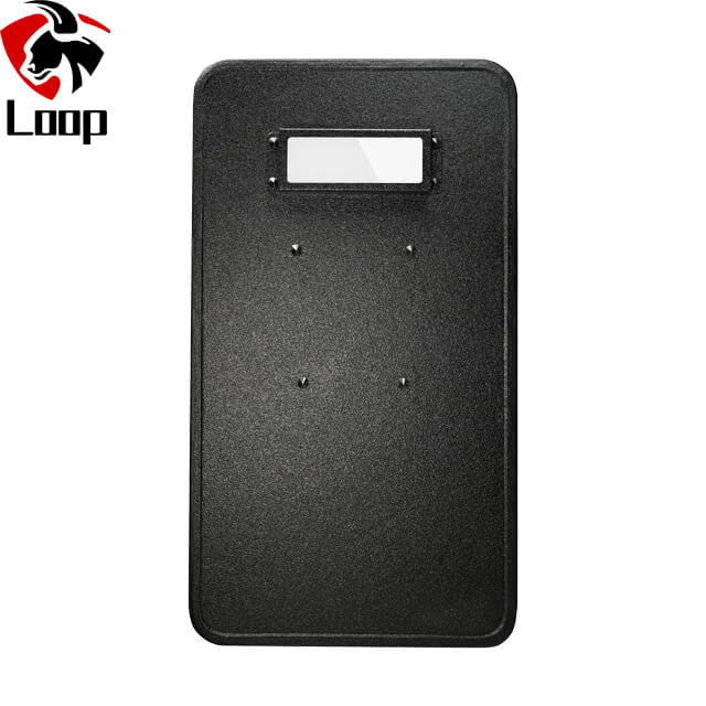 NIJ Leve Ⅲ Black Bulletproof Mobile Fortress Protect Task Ballistic Shield