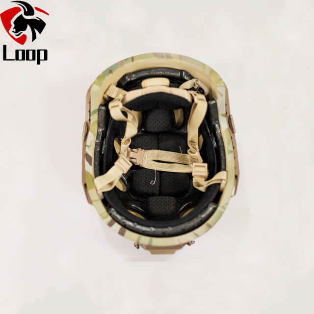 Professional Protection Camouflage Multifunctional High Cut Fast Tactical Ballistic Helmet