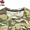 Military Combat MultiCamo Round Neck T Shirt