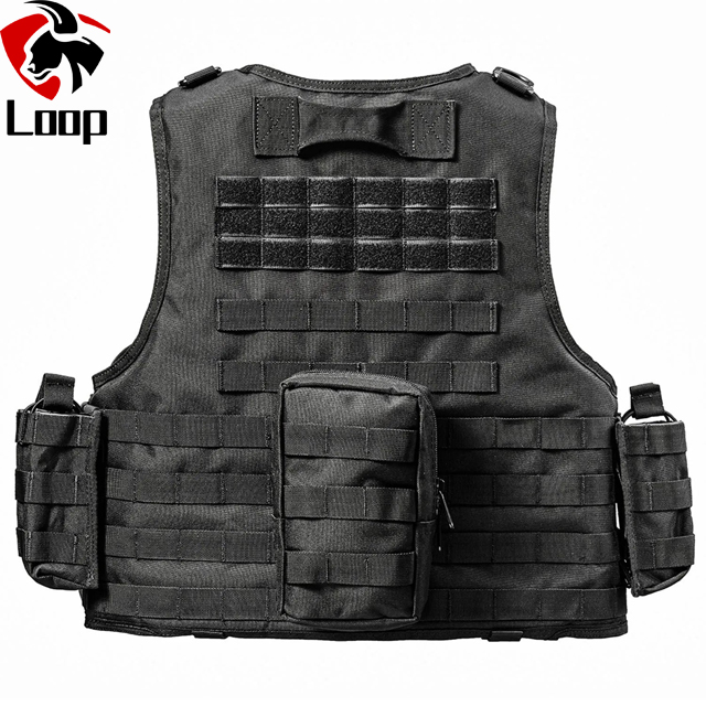 Military Tactical Vest Camouflage Body Armor Sports Wear Hunting Vest Army Molle police bulletproof Vest Black