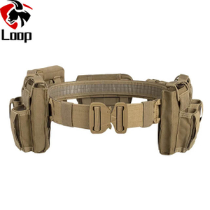 Patrol Outdoors Police Task Multifunctional Modularization Tactical Belt