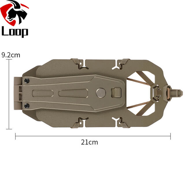 Molle Installation Collar Necklace Rotation Tactical Navigation Board Multiple Colors Customizable