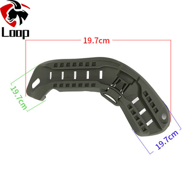 MICH Tactical Helmet Rail Nylon Camouflage Multifunction Accessories