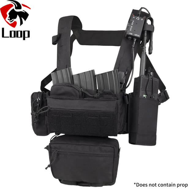 Chest Mount Outdoor Sports Lightweight Load Vest Set