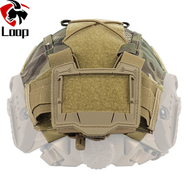 Multicolor Digital Printing Helmet Cover With Battery Bag