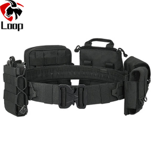 Special Team Battlefield Action Removable Adjustable Black Tactical Belt