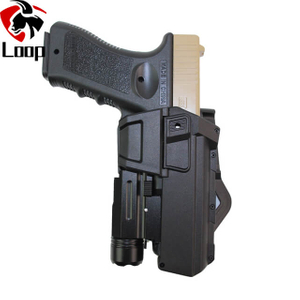 Glock Tactical Quick Draw Holster G17 G19 911 Install Flashlight Portable Waist Gun Holster
