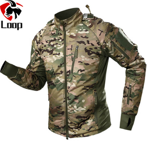 Soft Warm Exterior Waterproof Camouflage Assault Clothing