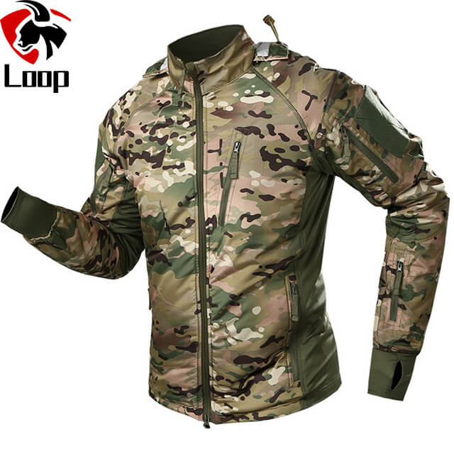 Soft Warm Exterior Waterproof Camouflage Assault Clothing