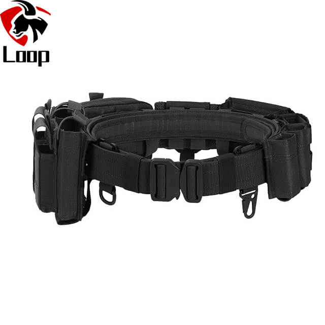 Quick Release Adjustable Security Guard Patrol Multifunctional Tactical Belt