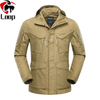 Winter Outdoor Men′ S Tactical Trench Coat Camouflage Jacket