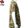 Military Combat MultiCamo Round Neck T Shirt