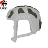 FAST Helmet Specific Shape Adhesive Backing Modified Helmet Patch High Cut Helmet Velcro