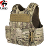 Camouflage Nylon Chaleco Tactico Combat MOLLE Plate Carrier Tactical Vest