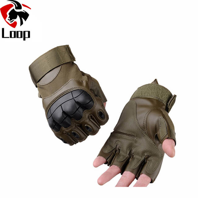 Sturdy Protection Outdoors Black Durability Tactical Gloves