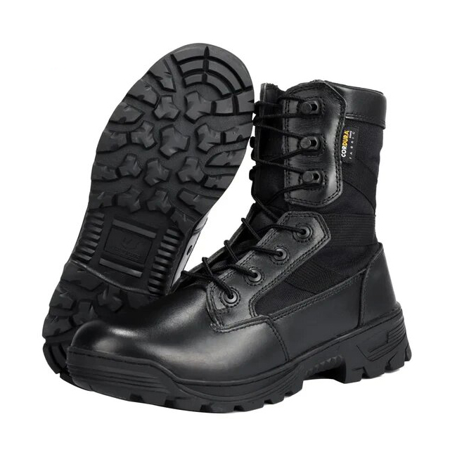 Black Military Boots