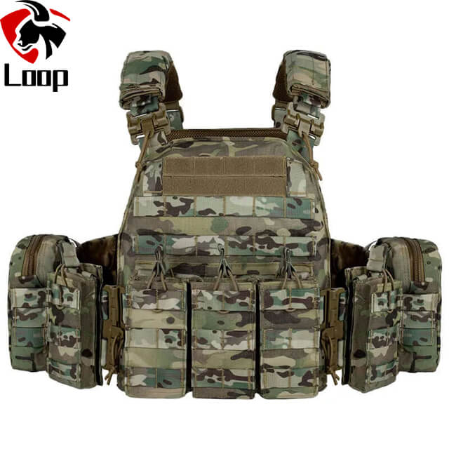 Chaleco t&aacute;ctico multifuncional ligero de liberaci&oacute;n r&aacute;pida