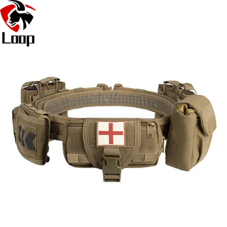 Patrol Outdoors Police Task Multifunctional Modularization Tactical Belt