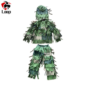 Jungle Camouflage Concealed Special Team Task Tactical Ghillie Suit