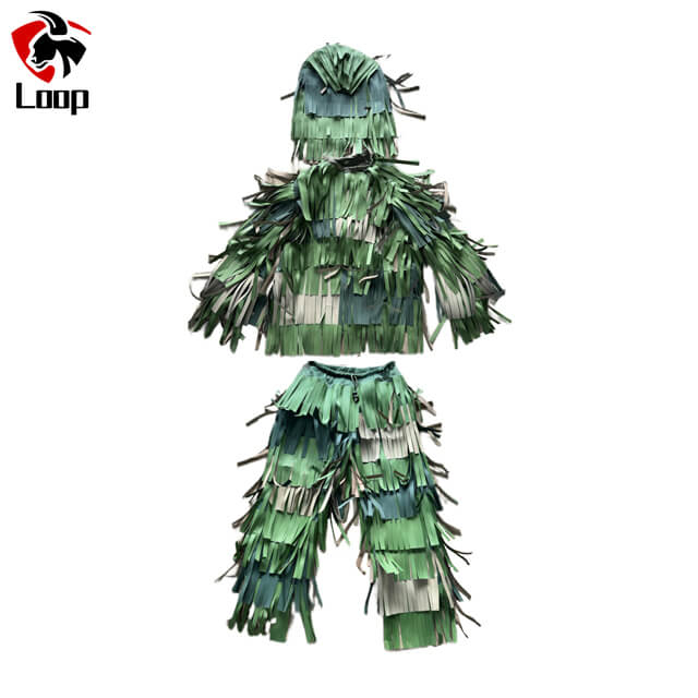 Jungle Camouflage Concealed Special Team Task Tactical Ghillie Suit