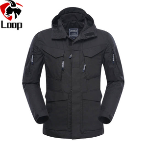 Winter Outdoor Men′ S Tactical Trench Coat Camouflage Jacket