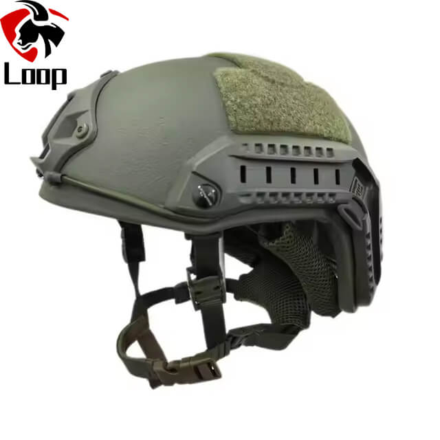Black Green Coyote PE Kevlar Helmet with Wendy Suspension For Military Helmet