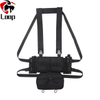 Removable Abdominal Support Vest 1000D Nylon Lightweight Breathable Wargame Tactical Vest Bag