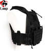 New Design Laser Cut Protection Army IIIA Police Black Tactical Bulletproof Vest