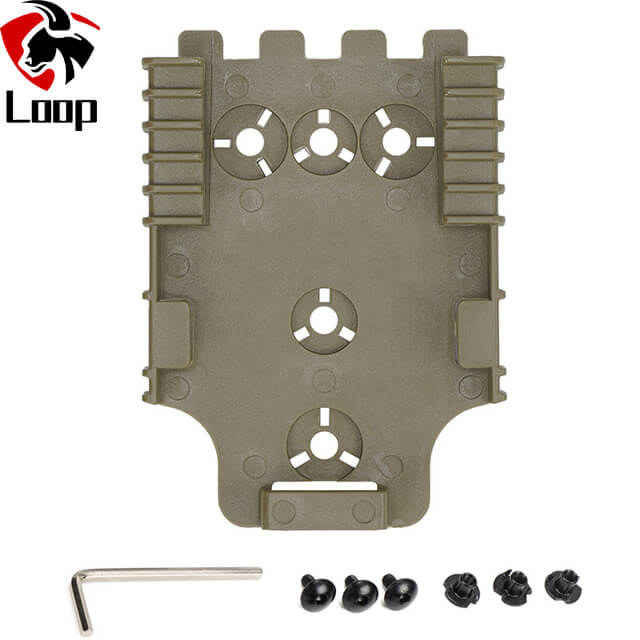 Accessories Practical Quick-release Snap Adapter Tactical Quick Draw Holster Adapter Base