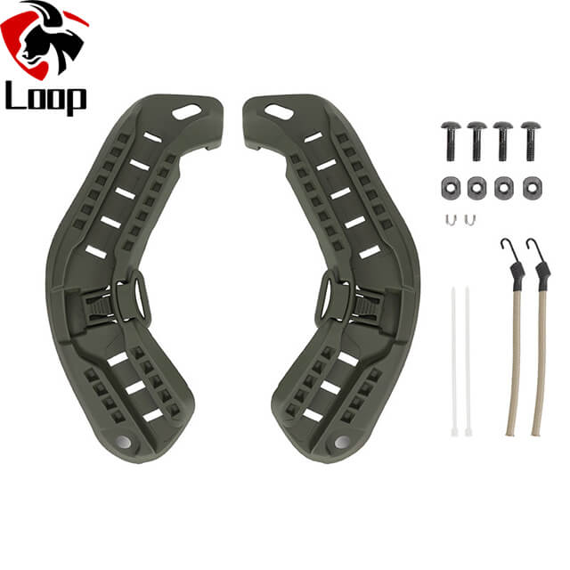 MICH Tactical Helmet Rail Nylon Camouflage Multifunction Accessories