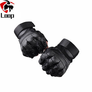 Sturdy Protection Outdoors Black Durability Tactical Gloves