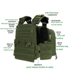 Green Ballistic Vests