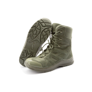 Discount Tactical Combat Green Rubber PU Sole Solider High Boots