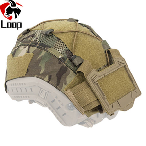 Multicolor Digital Printing Helmet Cover With Battery Bag