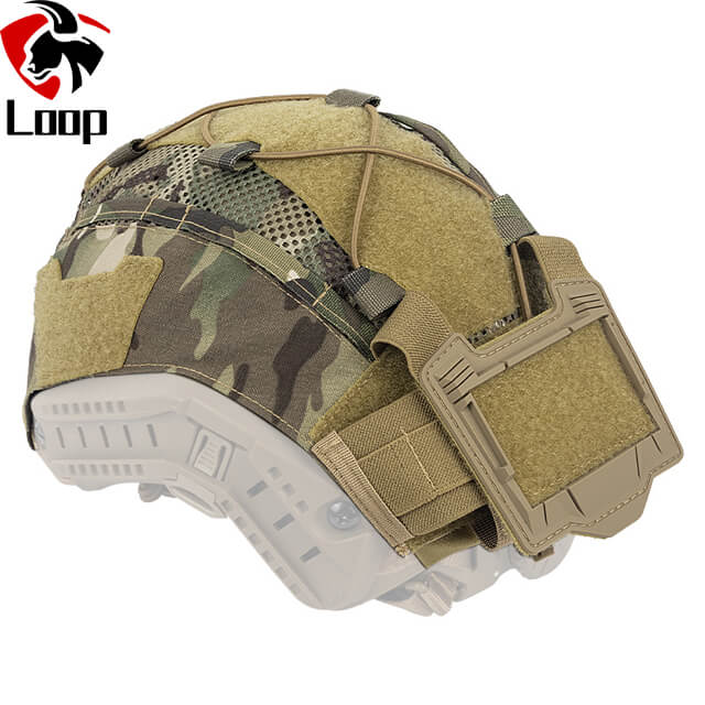 Multicolor Digital Printing Helmet Cover With Battery Bag
