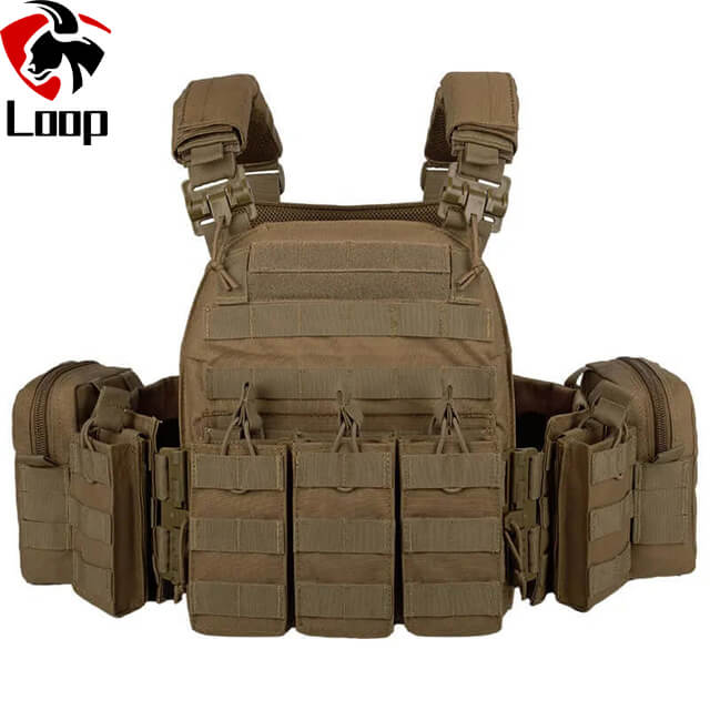 Chaleco t&aacute;ctico multifuncional ligero de liberaci&oacute;n r&aacute;pida