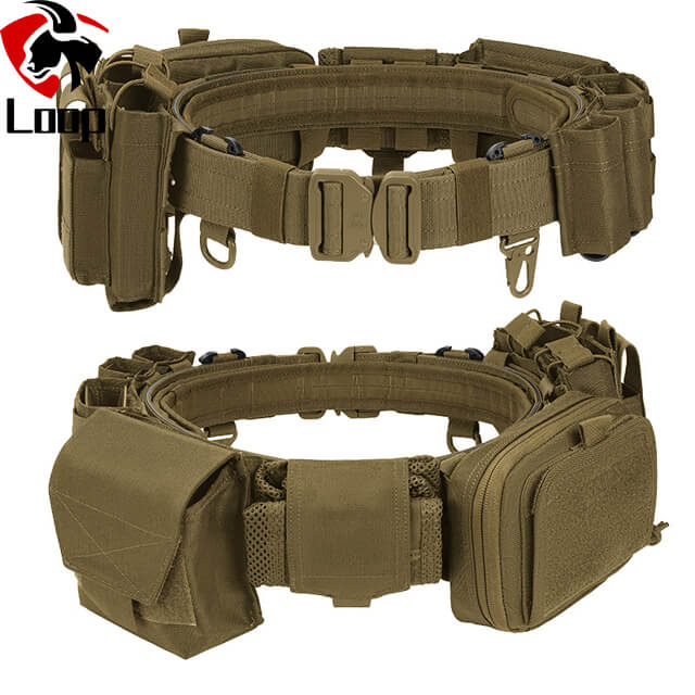 Quick Release Adjustable Security Guard Patrol Multifunctional Tactical Belt