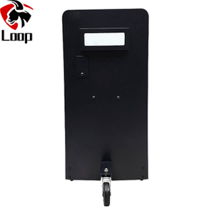Practical Special Police Unit Tactical Wheel Type Ballistic Shield