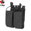 Tactical War Game Outdoor Rifle Double Magazine Bag